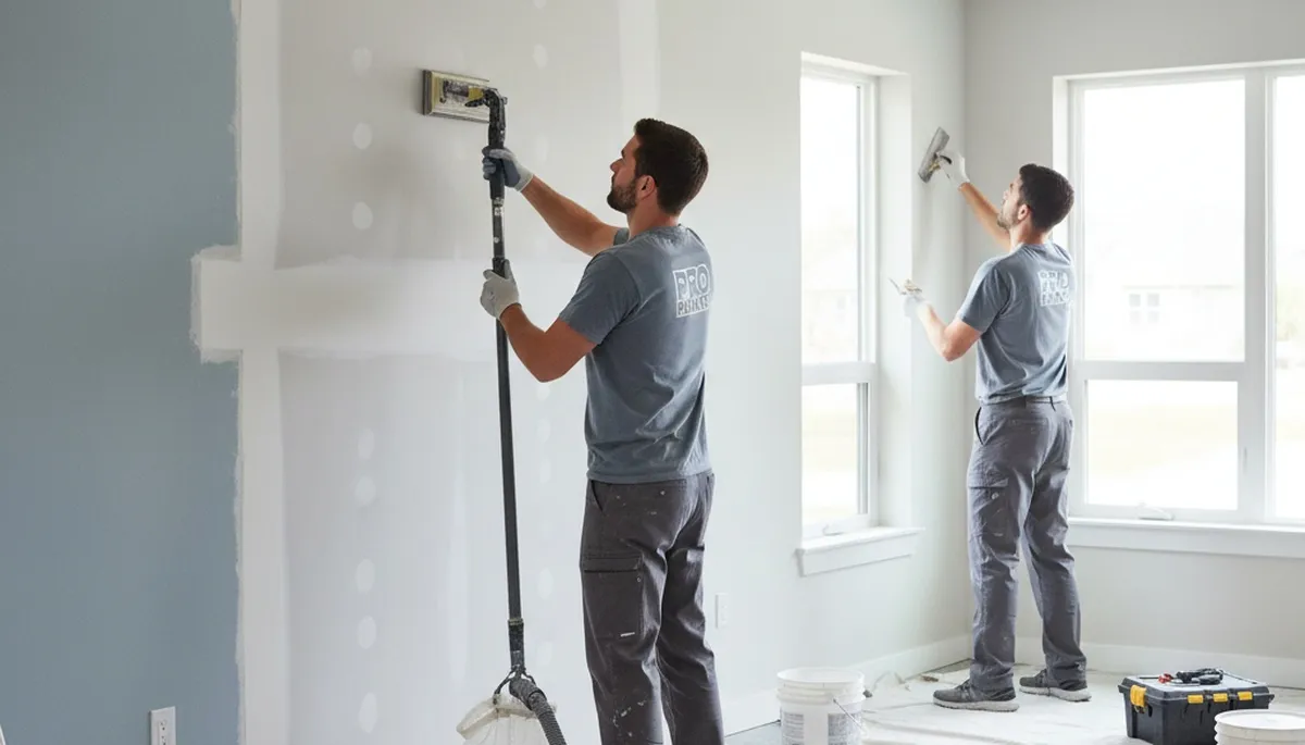 Professional drywall repair and wall patching by expert painters in Minneapolis, MN